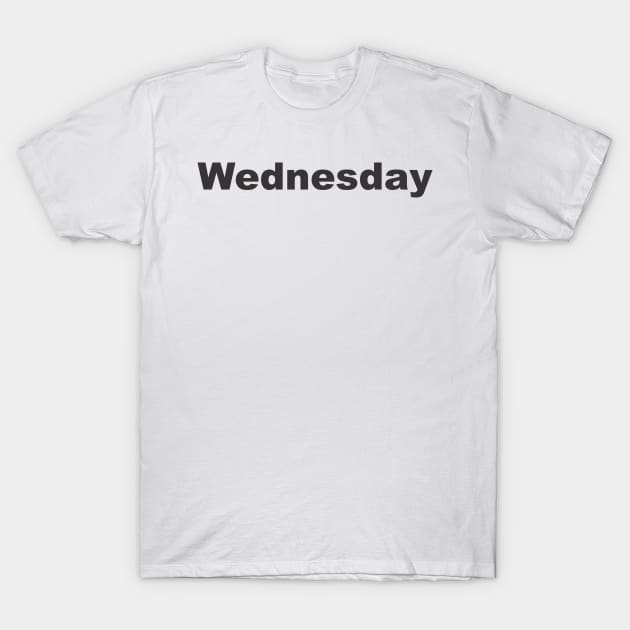 Wednesday T-Shirt by MichelMM